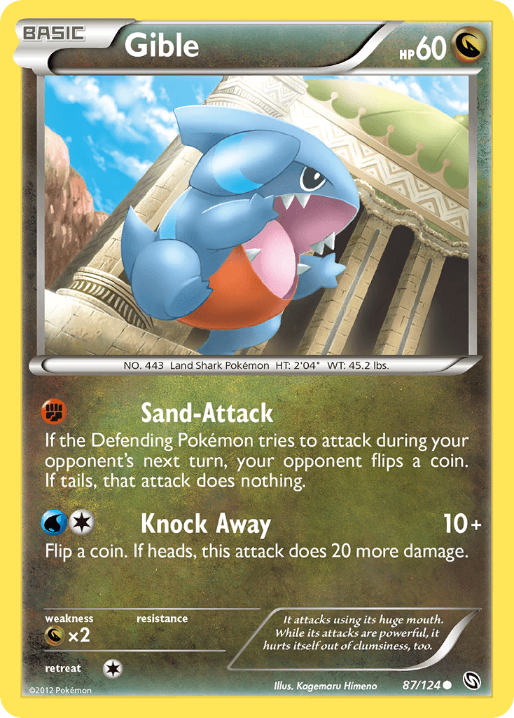 Gible — Dragons Exalted #87