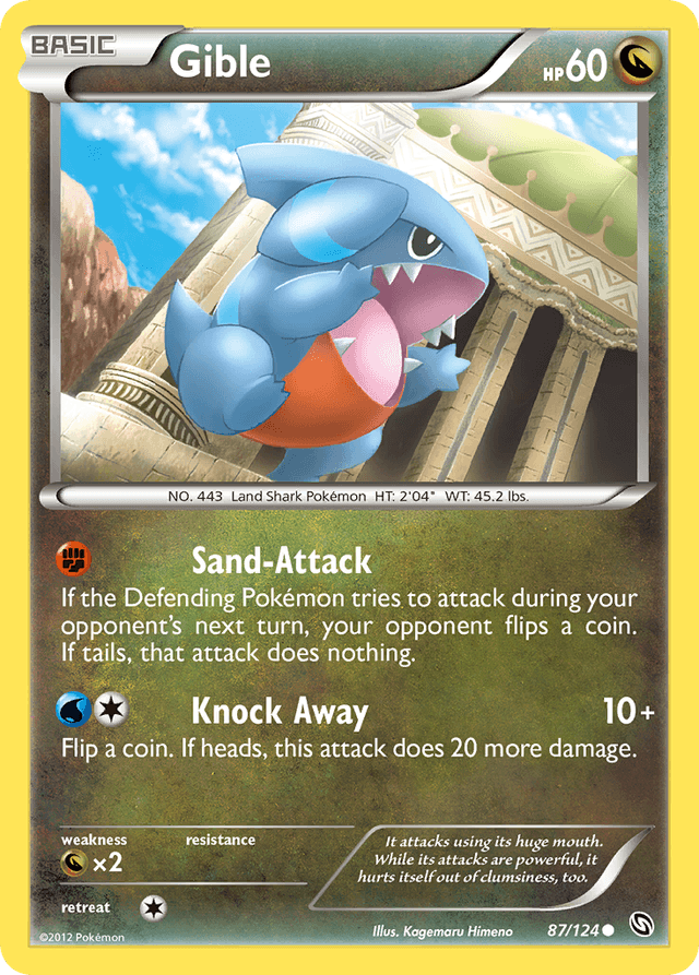 Gible — Dragons Exalted #87