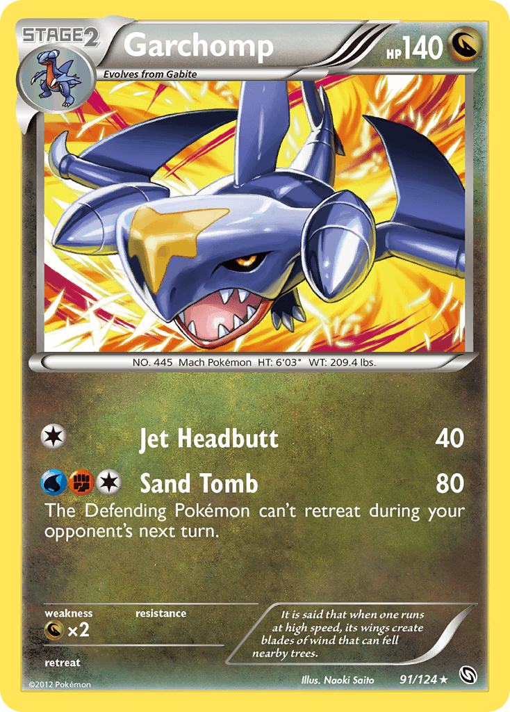 Garchomp — Dragons Exalted #91