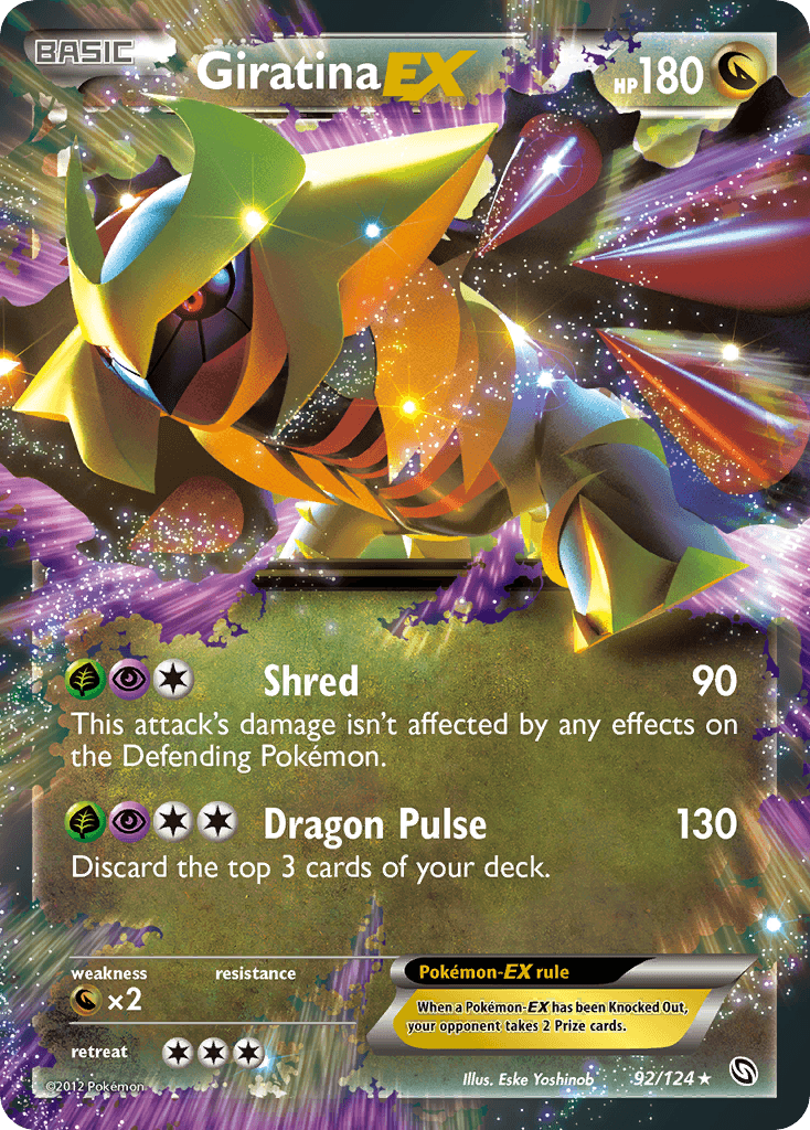 Giratina-EX — Dragons Exalted #92