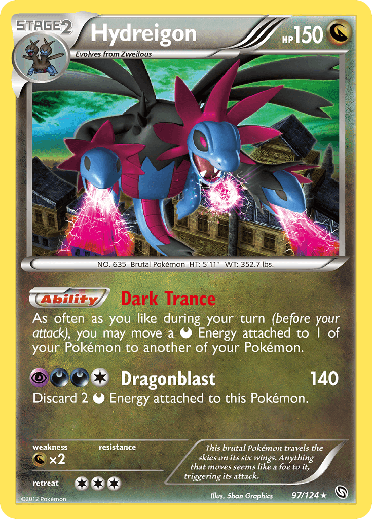 Hydreigon — Dragons Exalted #97