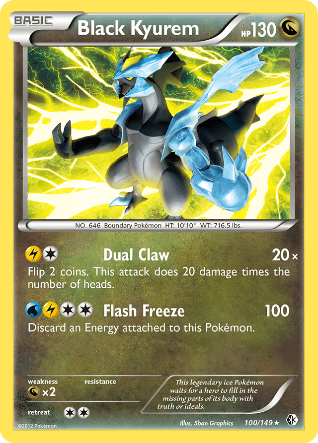 Black Kyurem — Boundaries Crossed #100