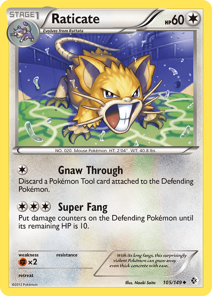 Raticate — Boundaries Crossed #105