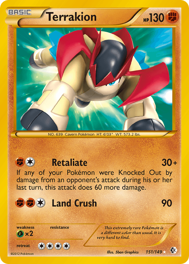 Terrakion — Boundaries Crossed #151