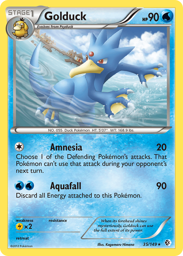 Golduck — Boundaries Crossed #35