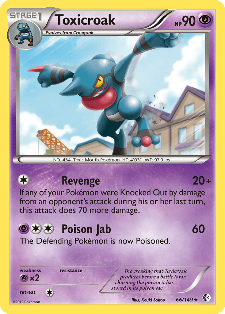 Toxicroak — Boundaries Crossed #66