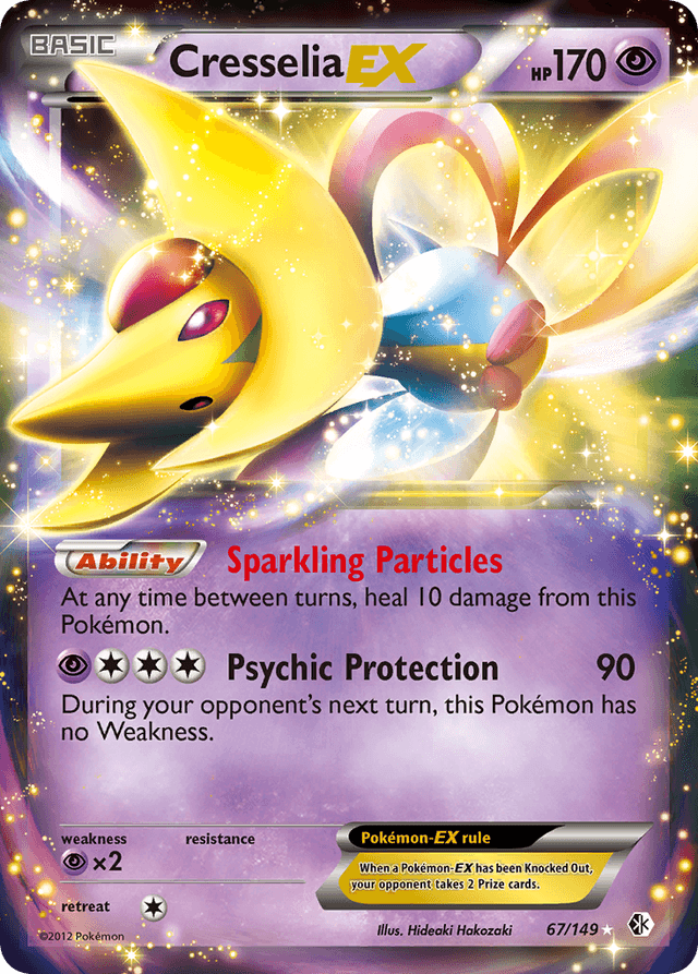 Cresselia-EX — Boundaries Crossed #67