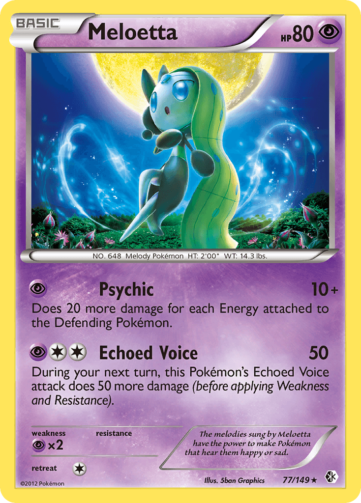 Meloetta — Boundaries Crossed #77