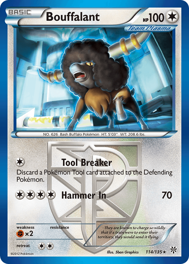 Bouffalant — Plasma Storm #114