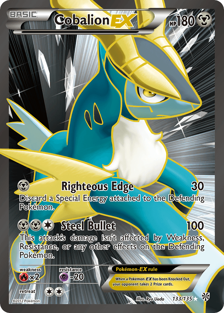 Cobalion-EX — Plasma Storm #133
