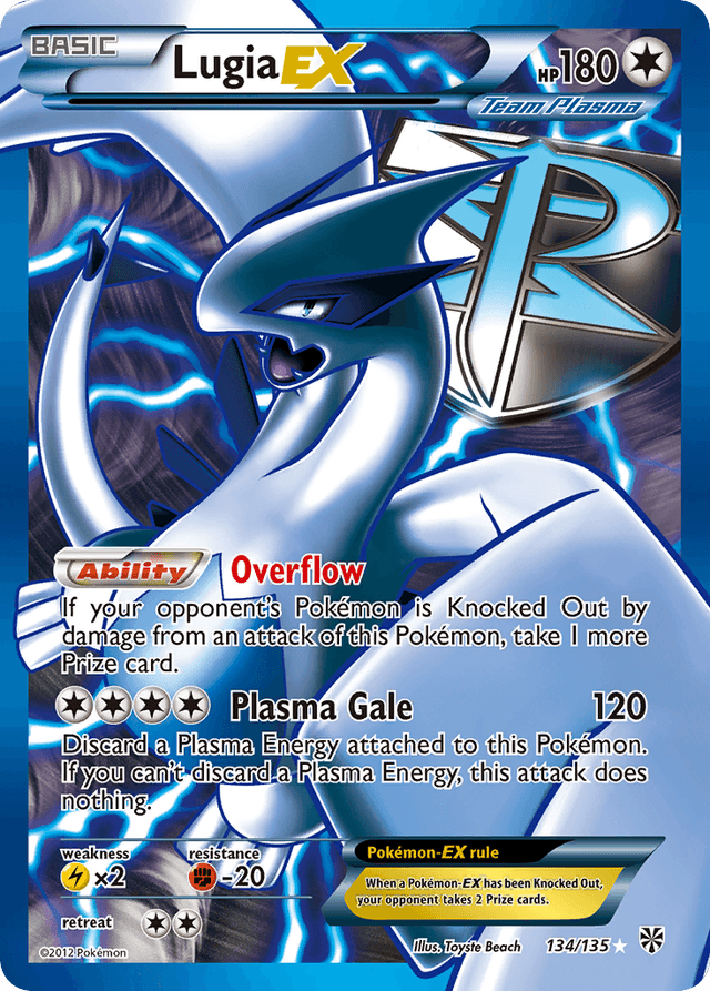 Lugia-EX — Plasma Storm #134