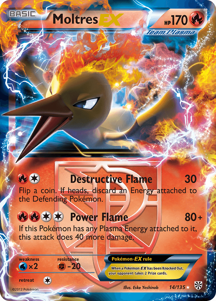 Moltres-EX — Plasma Storm #14