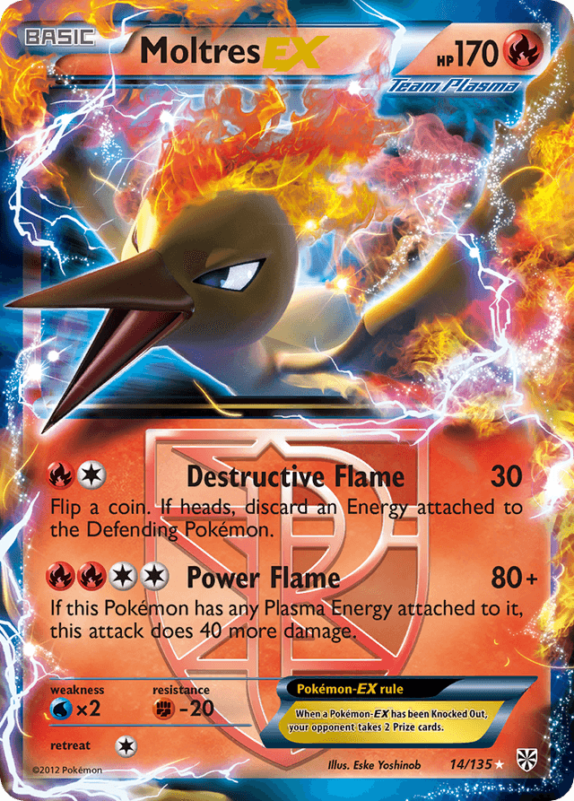 Moltres-EX — Plasma Storm #14