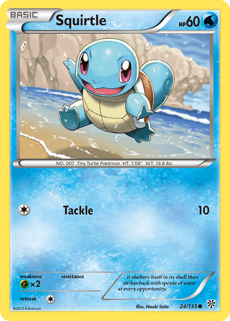 Squirtle — Plasma Storm #24