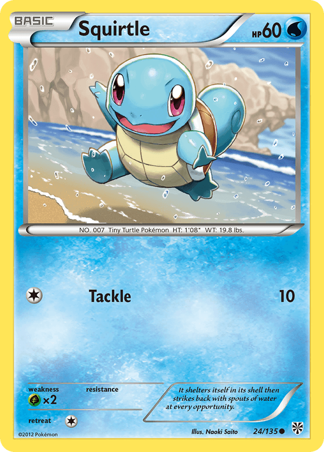 Squirtle — Plasma Storm #24