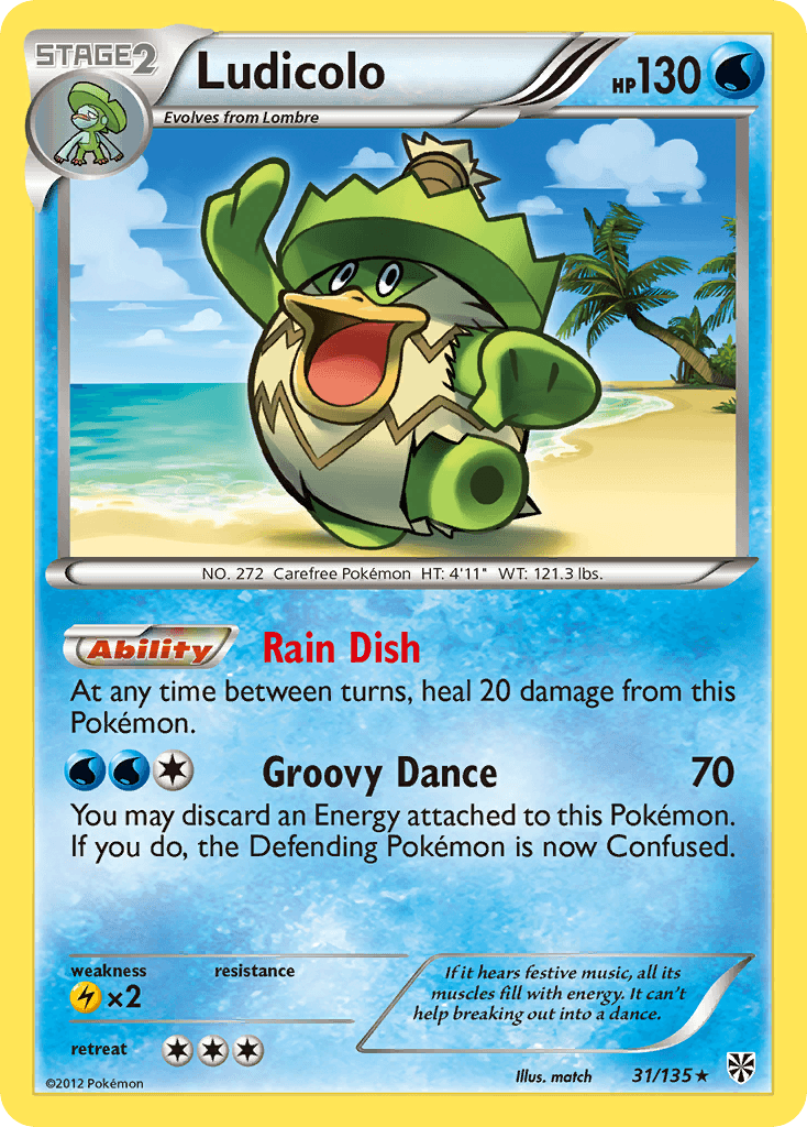 Ludicolo — Plasma Storm #31
