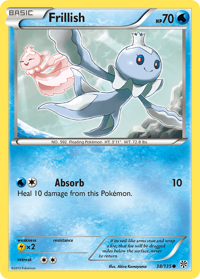 Frillish — Plasma Storm #38