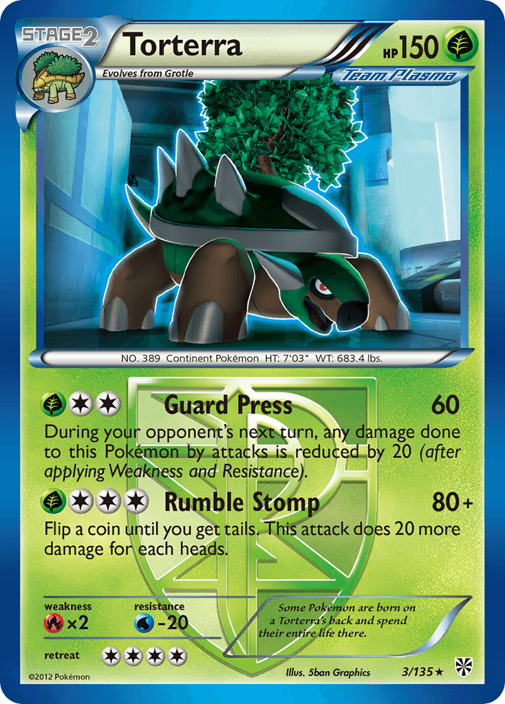 Torterra — Plasma Storm #3