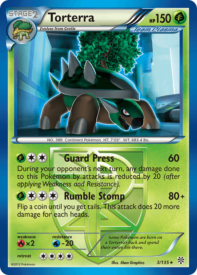 Torterra — Plasma Storm #3