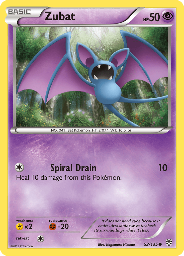 Zubat — Plasma Storm #52