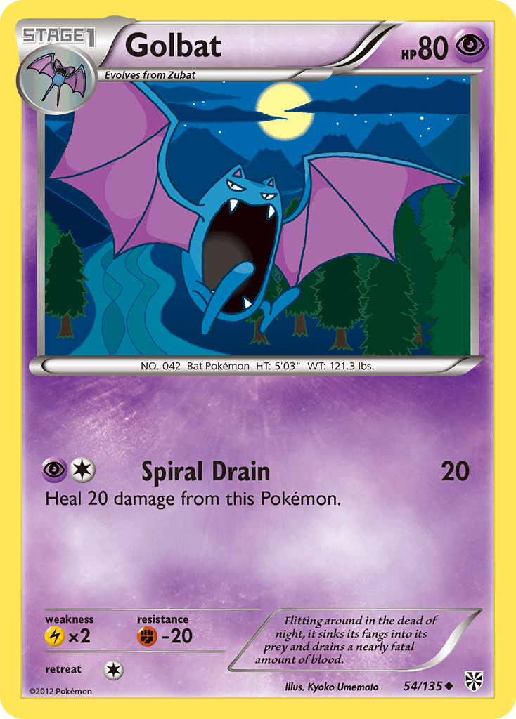 Golbat — Plasma Storm #54