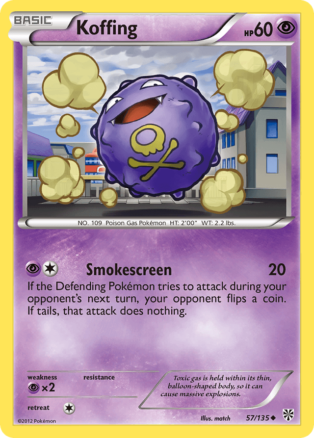 Koffing — Plasma Storm #57