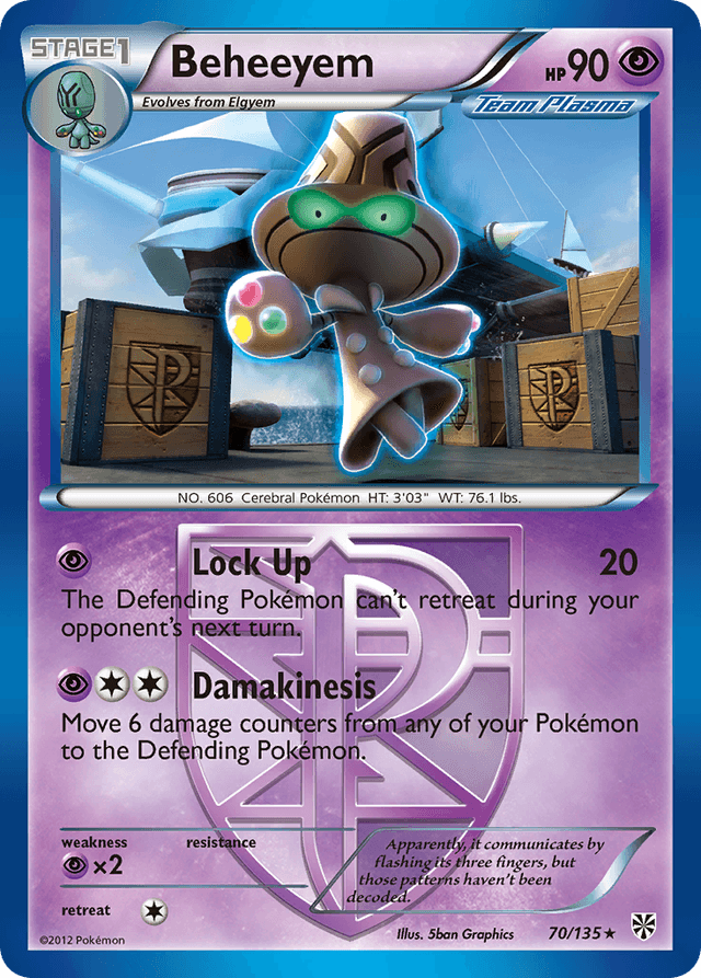 Beheeyem — Plasma Storm #70