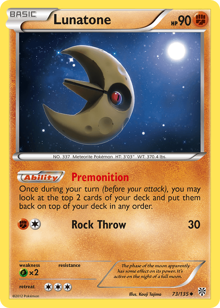 Lunatone — Plasma Storm #73