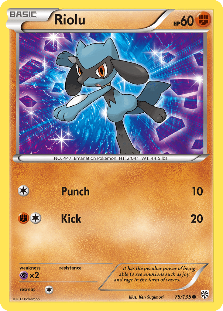 Riolu — Plasma Storm #75