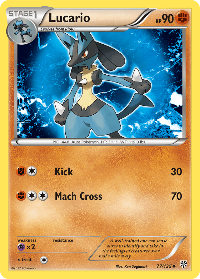 Lucario — Plasma Storm #77