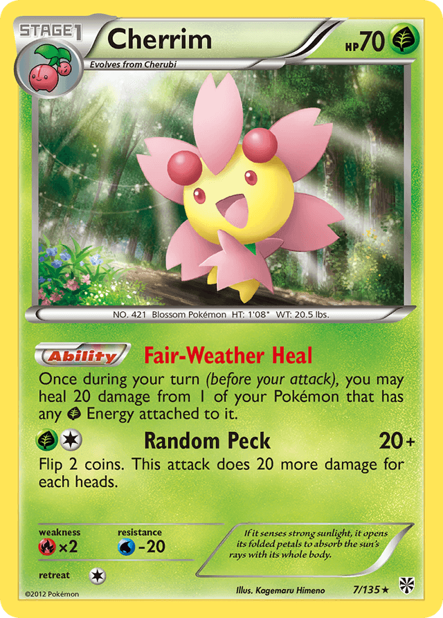 Cherrim — Plasma Storm #7