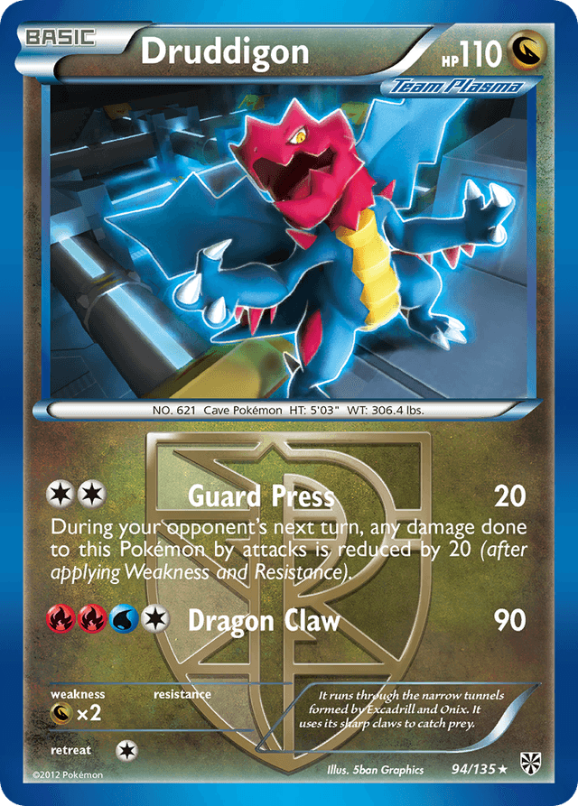 Druddigon — Plasma Storm #94