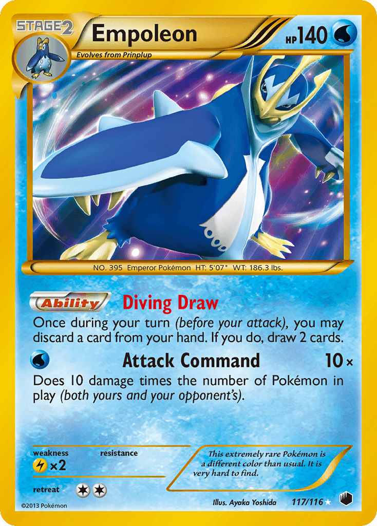 Empoleon — Plasma Freeze #117