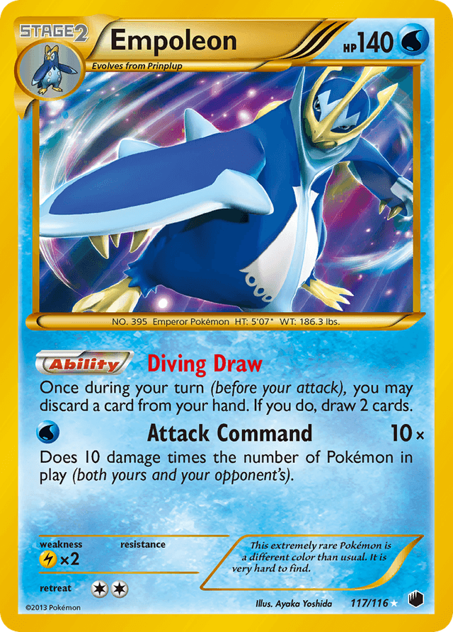 Empoleon — Plasma Freeze #117