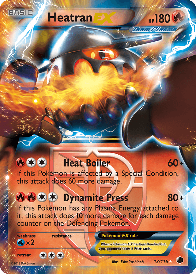 Heatran-EX — Plasma Freeze #13