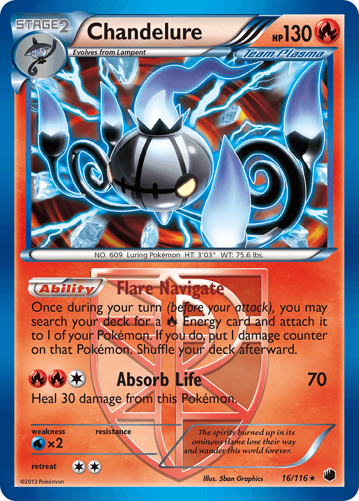 Chandelure — Plasma Freeze #16