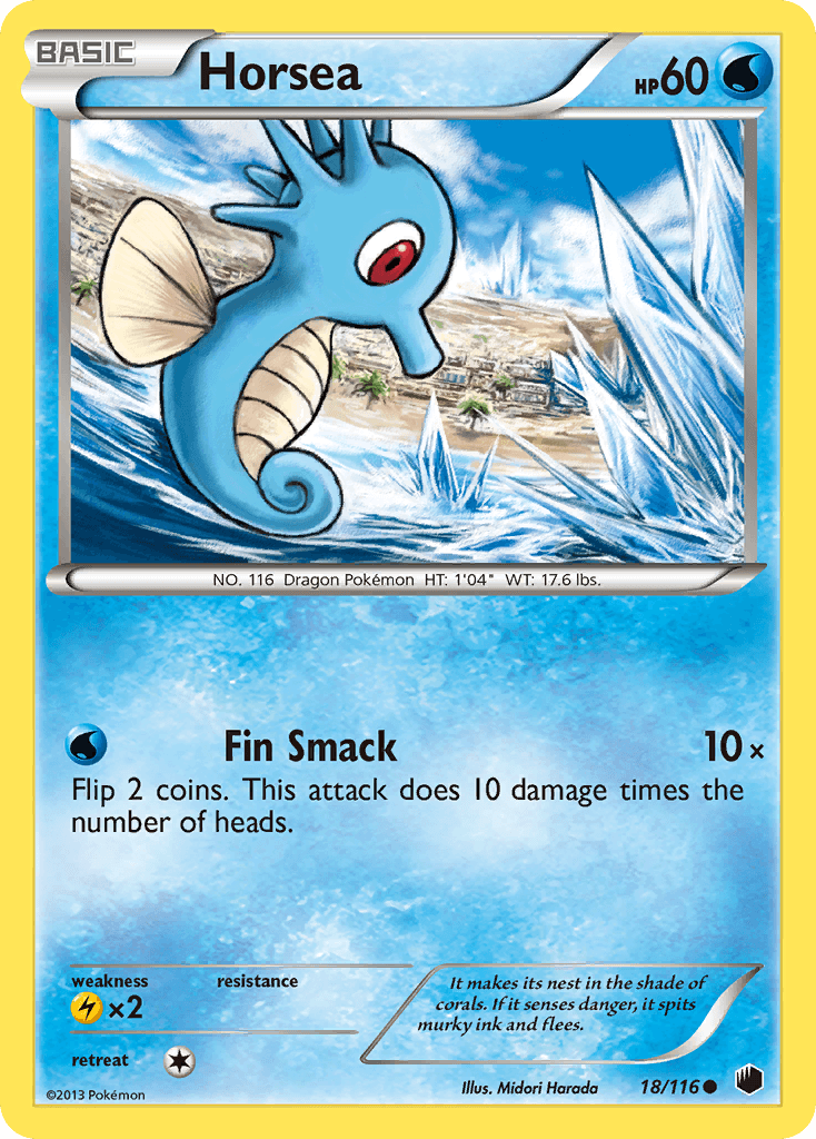 Horsea — Plasma Freeze #18