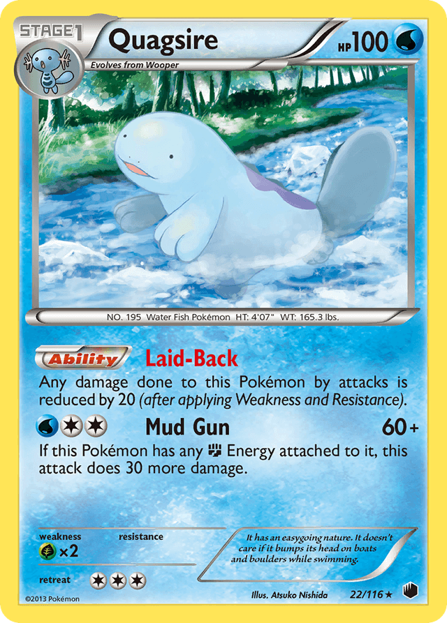 Quagsire — Plasma Freeze #22