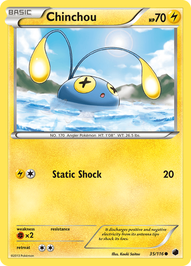 Chinchou — Plasma Freeze #35