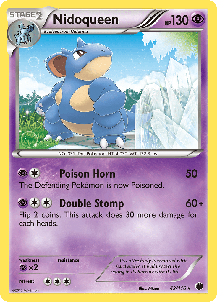 Nidoqueen — Plasma Freeze #42