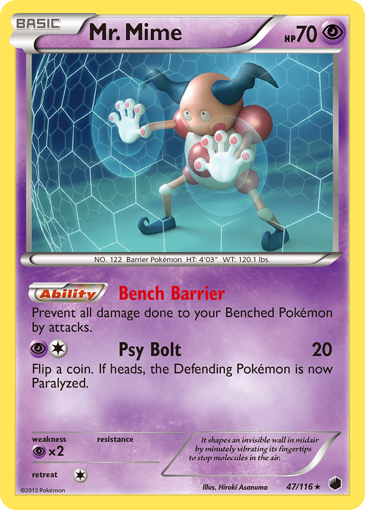 Mr. Mime — Plasma Freeze #47