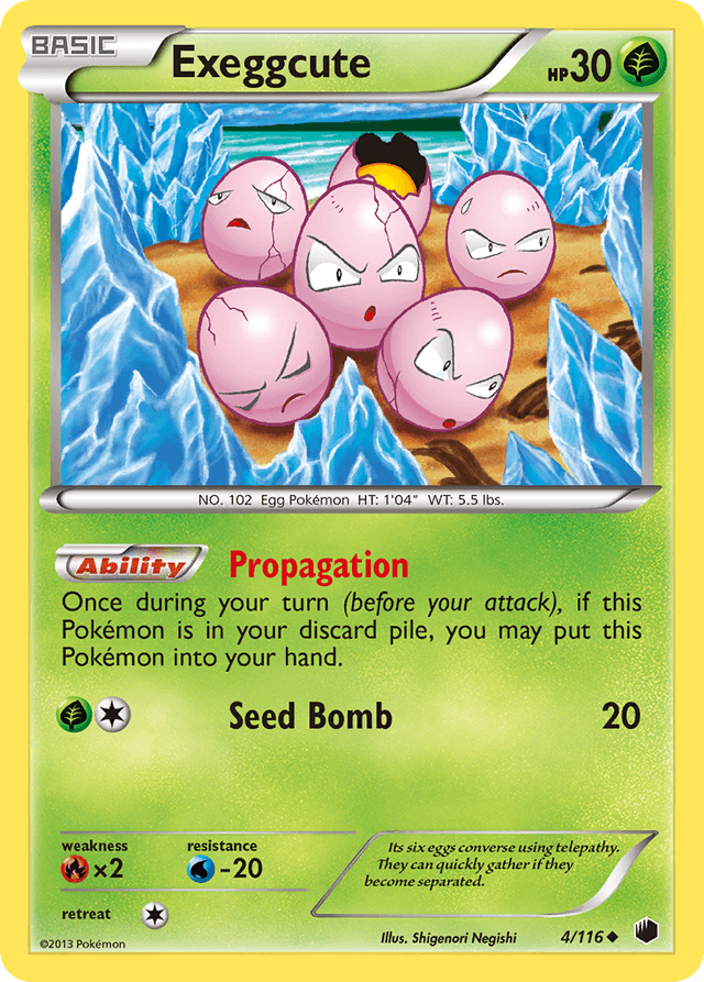 Exeggcute — Plasma Freeze #4