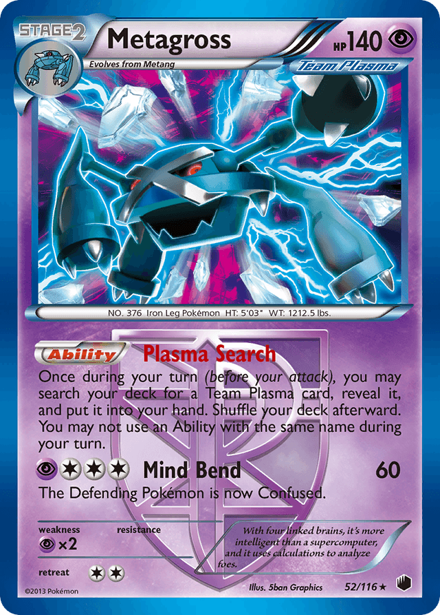 Metagross — Plasma Freeze #52