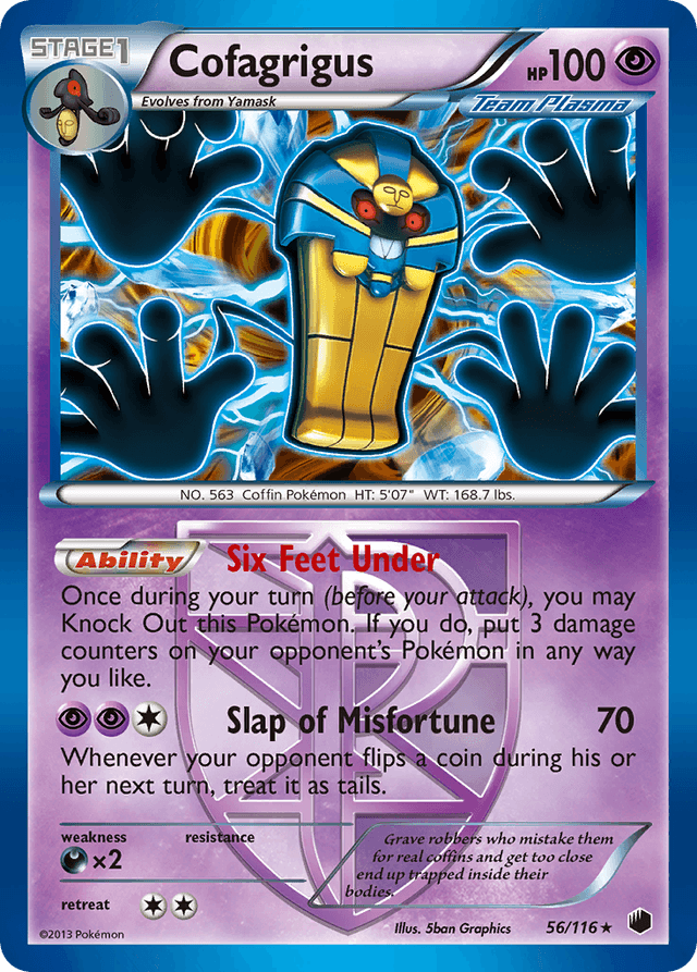 Cofagrigus — Plasma Freeze #56
