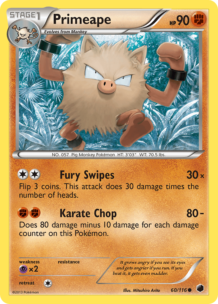 Primeape — Plasma Freeze #60