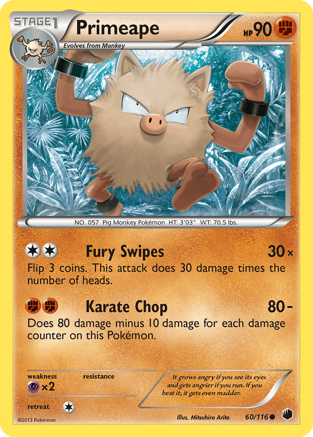 Primeape — Plasma Freeze #60