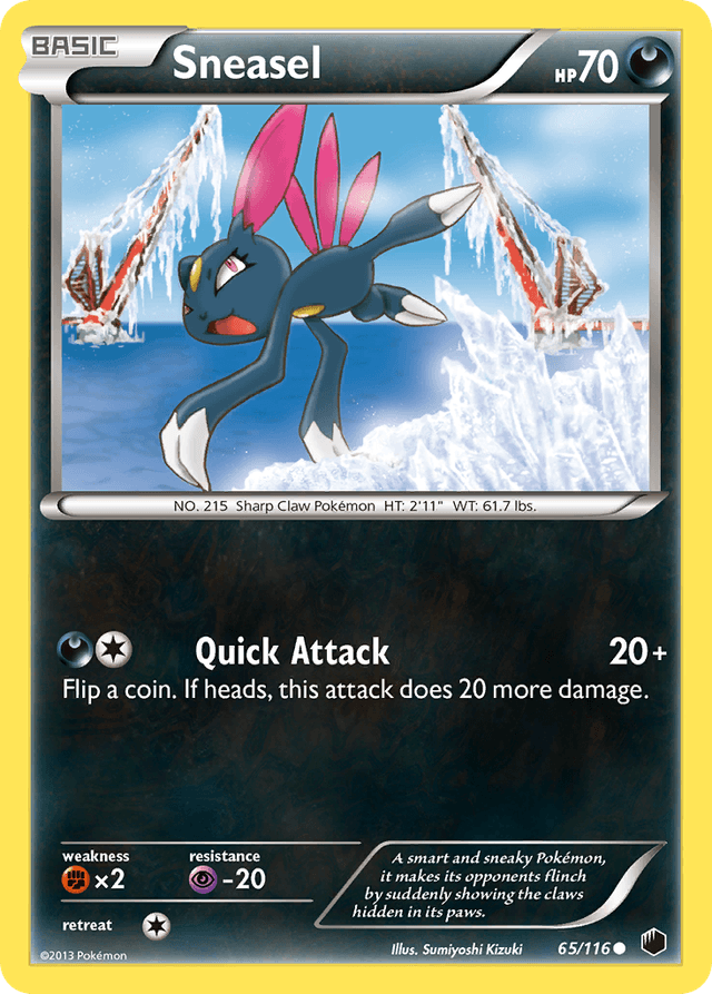 Sneasel — Plasma Freeze #65