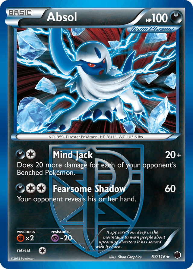 Absol — Plasma Freeze #67