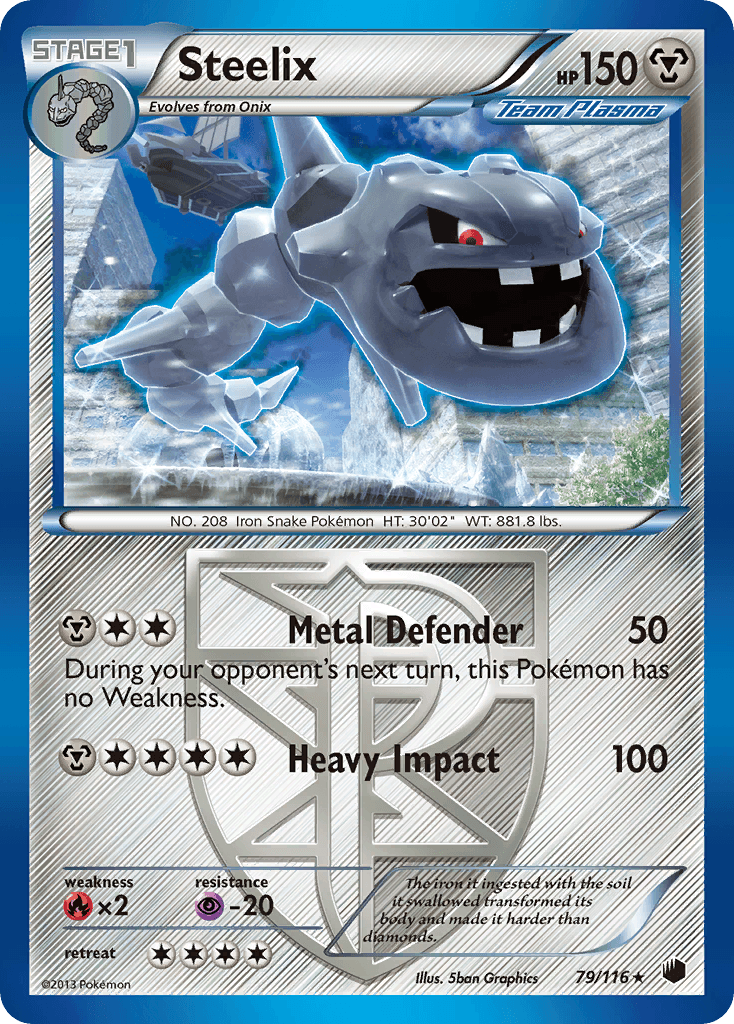 Steelix — Plasma Freeze #79