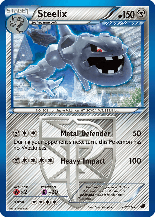 Steelix — Plasma Freeze #79